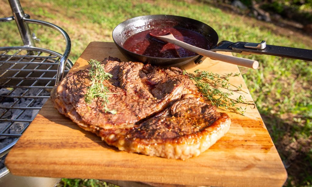 RUMP with SHIRAZ STEAK SAUCE – A TRUE AUSSIE & SOUTH AFRICAN BRAAI CELEBRATION