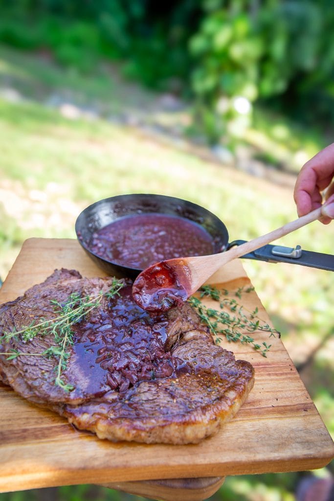 RUMP with SHIRAZ STEAK SAUCE – A TRUE AUSSIE & SOUTH AFRICAN BRAAI CELEBRATION